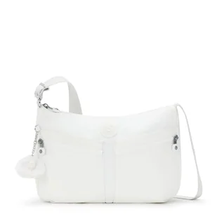 Kipling Damskie Izellah Medium Crossbody, jeden rozmiar, biały, Rozmiar Uniwersalny - Torebki damskie - miniaturka - grafika 1