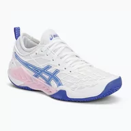 Buty sportowe damskie - Buty do piłki ręcznej damskie ASICS Blast FF 3 white/sapphire - miniaturka - grafika 1