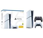 Konsole Playstation - Sony PlayStation 5 Slim E Chassis PS5 1TB z napędem + Dodatkowy Pad Szary kamuflaż - miniaturka - grafika 1
