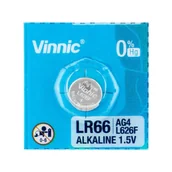 Baterie i akcesoria - Bateria alkaliczna Vinnic LR626/LR66/AG4 - miniaturka - grafika 1