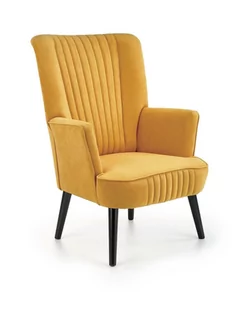 Fotel wypoczynkowy Darli żółty - Fotele - miniaturka - grafika 1