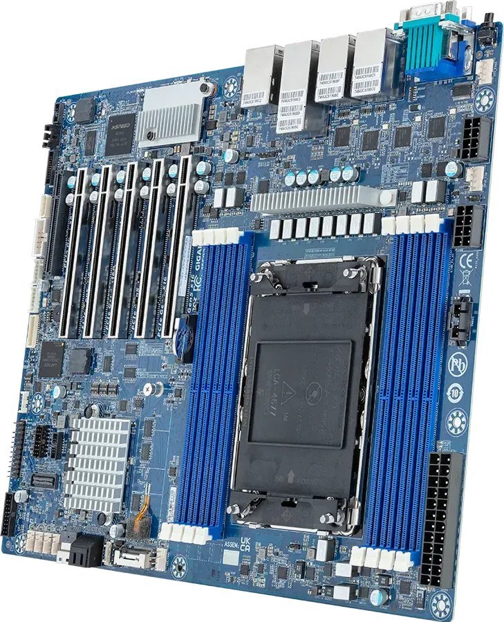 Gigabyte Mainboard MS03-6L0 Rev. 1.x/3.x ATX Jednosockelowy LGA4677 Bulk 9MS036L0NR-000-3
