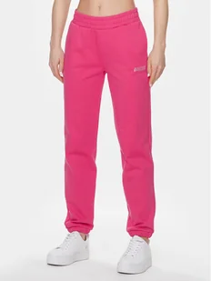 Guess Spodnie dresowe Eleanora V4RB10 KC5O0 Różowy Regular Fit - Spodnie sportowe damskie - miniaturka - grafika 1