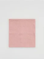 Apaszki i szaliki damskie - Reserved - Bawełniany komin - pastelowy róż - miniaturka - grafika 1