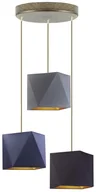 Lampy sufitowe - Nowoczesny zwis MAJORKA GOLD - miniaturka - grafika 1
