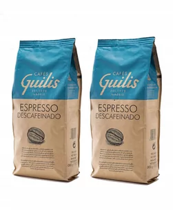 Kawa Bezkofeinowa 100% Ziarno 2X1Kg Cafeś Guilis - Kawa - miniaturka - grafika 1