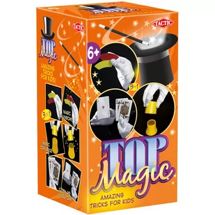 Tactic Top Magic 6 Magiczne tęcze, Znikająca moneta, Złap mnie, jeśli potrafisz! - Zabawki interaktywne dla dzieci - miniaturka - grafika 1