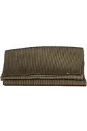 Apaszki i szaliki męskie - ZIELONY SZALIK MĘSKI TOMMY HILFIGER - miniaturka - grafika 1