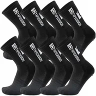 Piłka nożna - SKARPETY PIŁKARSKIE ANTYPOŚLIZGOWE CZARNE SKARPETKI SPORTOWE GETRY 39-46 - miniaturka - grafika 1