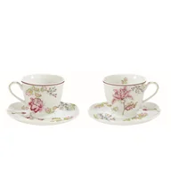 Filiżanki - Zestaw filiżanek z talerzykami 2szt 0,23L Nuova R2S Paisley - miniaturka - grafika 1