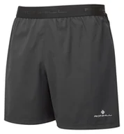 Spodnie sportowe damskie - RONHILL Spodenki biegowe ALL TERRAIN SHORTS all black - miniaturka - grafika 1