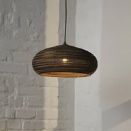 Lampy sufitowe - OSRAM Lampa wisząca DROP, możliwość ściemniania, brązowy / rdzawy, papier / lunolit / lunopal - miniaturka - grafika 1