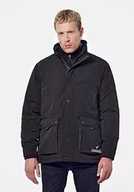 Kurtki męskie - Kaporal Kurtka męska-Model TABLO-Kolor Czarny-Rozmiar, Czarny i czerwony, czarny, XXL - miniaturka - grafika 1