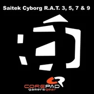 Podkładki pod mysz - 2 x CorePad Ślizgacze Saitek Cyborg R.A.T 5 7 9 - miniaturka - grafika 1