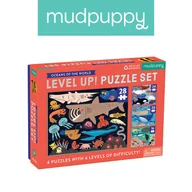Puzzle - Puzzle progresywne Oceany świata 16, 20, 24 i 28 elementów 3+ Mudpuppy - miniaturka - grafika 1