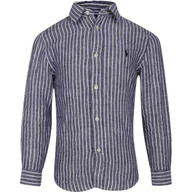 Bluzki dla chłopców - POLO RALPH LAUREN Lniana koszula Regular Fit - miniaturka - grafika 1