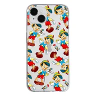 Etui i futerały do telefonów - ERT GROUP etui na telefon Apple Iphone 13 MINI, case oryginalny i oficjalnie licencjonowany przez Disney, wzór Pinocchio 002, optymalnie dopasowane, plecki z TPU częściowo przeźroczyste - miniaturka - grafika 1