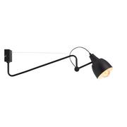 Lampy ścienne - Aldex Arsen 1031C1 kinkiet lampa ścienna 1x60W E27 czarny - miniaturka - grafika 1