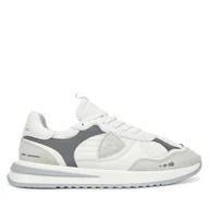 Sneakersy męskie - Sneakersy Philippe Model OYLU FR01 Biały - miniaturka - grafika 1