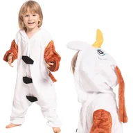 Stroje karnawałowe - Piżama Dla Dzieci Strój Kigurumi Onesie Kraina Lodu Bałwan Olaf 125-135 cm - miniaturka - grafika 1