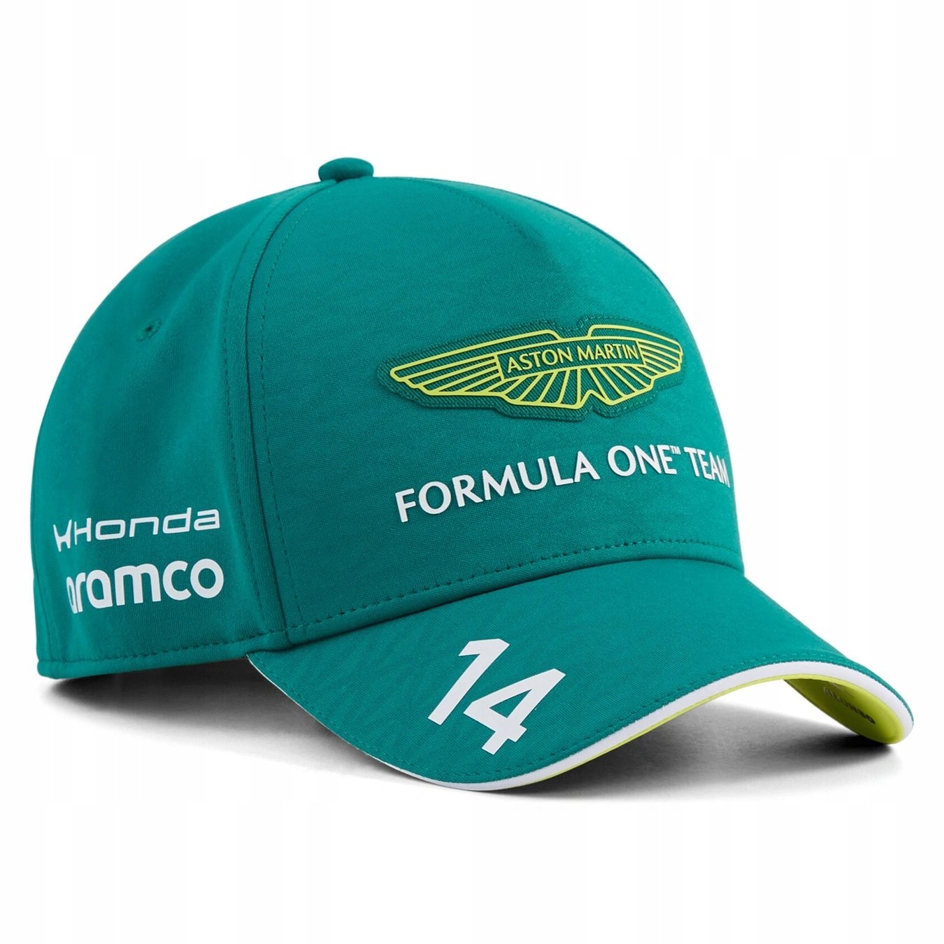 Czapka dziecięca Aston Martin F1 2026 Fernando Alonso Zielona