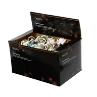 Ozdoby bożonarodzeniowe - Zawieszki plastikowe 2 sztuki Mikołaj mix - miniaturka - grafika 1