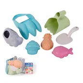 Zabawki do piasku - WOOPIE GREEN Zestaw do Piasku z Pazurami 7 el. BIODEGRADOWALNY ORGANICZNY MATERIAŁ - miniaturka - grafika 1
