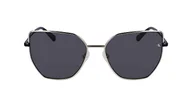 Okulary przeciwsłoneczne - Calvin Klein Damskie okulary przeciwsłoneczne CKJ23202S, złote/czarne, jeden rozmiar, Złoty/Czarny, Rozmiar uniwersalny - miniaturka - grafika 1