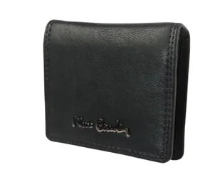 Portfel Uniwersalny Sakieweczka ,,Na Bilon,, KOMIN Pierre Cardin Skóra Licowa 2238 CZARNY 8 x 7 x 2,5 [cm] - Portfele - miniaturka - grafika 3