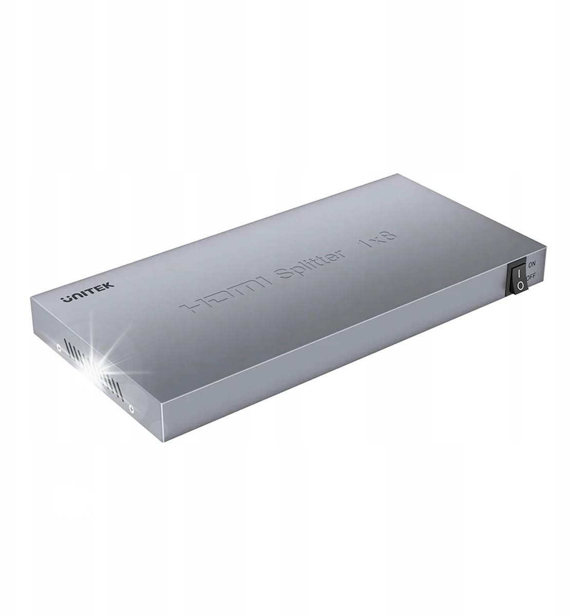 Unitek Unitek Rozgałęźnik sygnału HDMI 1 IN-8 OUT 4K UHD 30Hz, do 8 ekranów