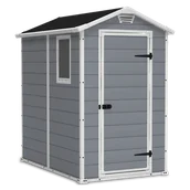 Altany ogrodowe - Keter Domek narzędziowy Manor, szary, 130x192x198 cm - miniaturka - grafika 1