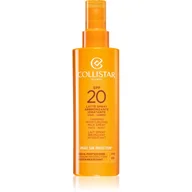 Balsamy i kremy do opalania - Collistar Smart Sun Protection Tanning Moisturizing Milk Spray SPF20 preparat do opalania ciała 200 ml unisex - miniaturka - grafika 1