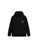Bluzy męskie - Dziecięca bluza z kapturem Creepy Pullover VN000K0VBLK1 L - miniaturka - grafika 1