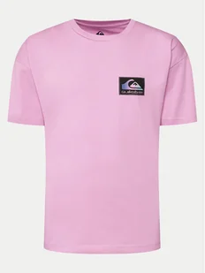 Quiksilver T-Shirt Back Flash EQYZT07605 Różowy Regular Fit - Koszulki męskie - miniaturka - grafika 1