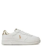 Buty dla dziewczynek - Polo Ralph Lauren Sneakersy Masters Court RL01248100 Biały - miniaturka - grafika 1