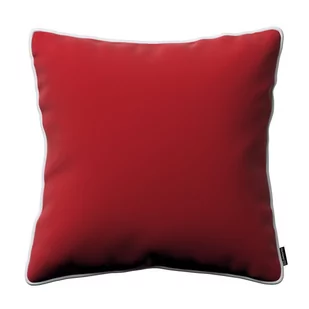 Dekoria Poszewka Laura na poduszkę intensywna czerwień 45x45cm Velvet 146-704-15 - Poszewki na poduszki - miniaturka - grafika 1