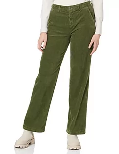 Spodnie damskie - bugatti Spodnie damskie W2092-44630, luźne, zielone, standardowe - grafika 1