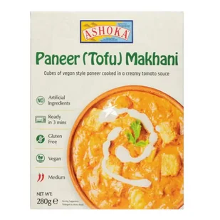 Gotowe Indyjskie Danie Paneer Tofu Makhani 280g - Szybkie dania obiadowe - miniaturka - grafika 1