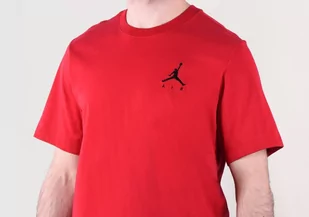 Nike Air Jordan Air Jumpman Logo Embroidered Tee Gym Red - Koszulki męskie - miniaturka - grafika 1