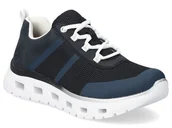 Sneakersy damskie - Buty damskie Rieker M6006-14 sportowe sneakersy lekkie granatowe -36 - miniaturka - grafika 1