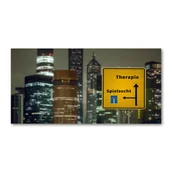 Foto gadżety - Foto obraz szklany Terapia w mieście - miniaturka - grafika 1