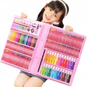 Kredki, ołówki, pastele i pisaki - Duży Zestaw Artystyczny XXL Walizka 168 Elementów - miniaturka - grafika 1