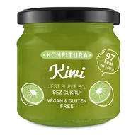 Konfitury, marmolady, powidła - Devaldano Konfitura kiwi bez cukru 190 g - miniaturka - grafika 1