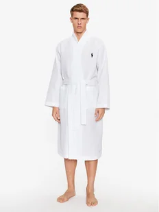 Polo Ralph Lauren Szlafrok 714910651002 Biały - Szlafroki męskie - miniaturka - grafika 1