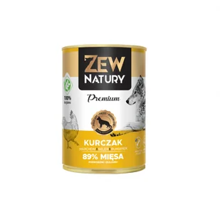 ZEW NATURY 89% mięsa mix smaków 6 x 400g PAKIET - Mokra karma dla psów - miniaturka - grafika 4