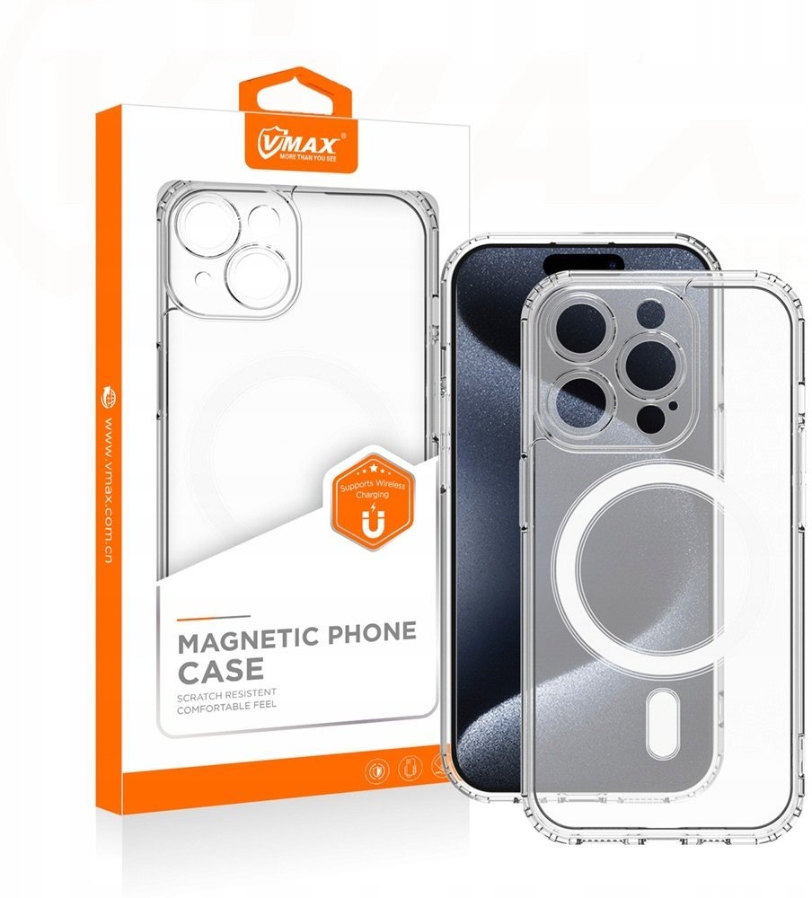 Vmax nakładka Acrylic Anti-drop Mag do iPhone 16 Plus 6,7