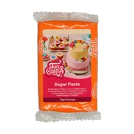 Dodatki do ciast w proszku - Masa cukrowa, fondant POMARAŃCZOWY - Tiger Orange FunCakes, 250 - miniaturka - grafika 1
