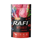 Mokra karma dla psów - Rafi Pies Wołowina saszetka 500g - miniaturka - grafika 1