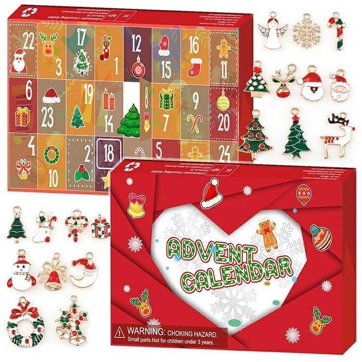 B60B KALENDARZ ADWENTOWY DLA DZIECI FIGURKI ZAWIESZKI