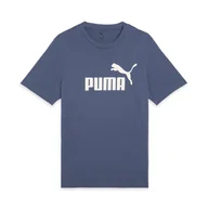 Koszulki sportowe męskie - Męska koszulka ESS z logo No. 1 PUMA Dark Indigo Blue - miniaturka - grafika 1